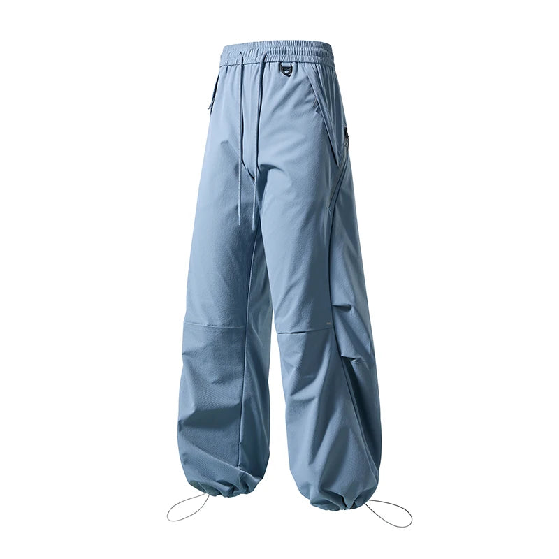 CHRLCK Waterproof Hiking Cargo Pants Men Women Breathable Fashion Cargo Pants Autumn Trousers Fishing Camping Pants Unisex